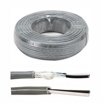 실드선 조작선 AWG24 AWG20 485통신 인터폰 전화선 데이타 통신 자동제어 케이블 동우전선, [04] COM 실드 AWG20 500M, [04] 6C