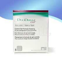 [듀오덤] DuoDERM (CGF) 10x10 (5매/팩) 욕창운드케어 두꺼운 습윤 흉터 상처밴드 드레싱, 상세페이지 참조