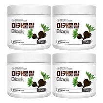 참굿즈 블랙마카 가루 먹는법 페루의산삼 분말 250g/4병