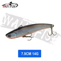 도보 물고기 침몰 진동 낚시 미끼 10g 14g 18g 22g 하드 인공 VIB 겨울 얼음 파이크 태클 Isca Pech, 19 Type B-14g