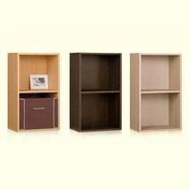대주기획 2단책장(DIY) 17종류선택형 2단책꽂이 2단정리함, 월넛