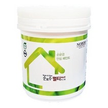 노루페인트 다용도용 수성페인트 순앤수 멀티 0.9L 계란광, 화이트