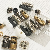 스토퍼 코드락 끈조리개 끈마무리종 단추종, 스토퍼_02-흑니켈5개