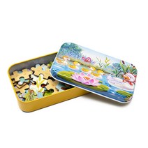 민화샵 틴케이스 퍼즐 60pcs (14종 택1)1053216, 동화-헨젤과그레텔 ULVBG0112