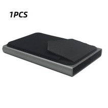 팝업형 스마트지갑 도난방지 카드홀더 RFID 회색 알루미늄 카드 홀더 RFID 신용 자동 팝업 은행 상자 미니