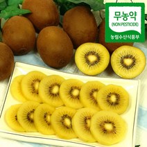 푸르젠 [해남직송] 무농약 골드키위(해금) 3kg/개당 50g~69g 소과, 단품없음