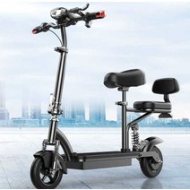 전동 킥보드 2인 배터리 성인 어린이 동승 이동수단, A