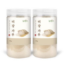 동의한재 국산 미강 가루 600g (300g x 2통) 쌀겨 가루, 1세트