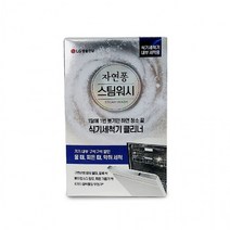 LG 스팀워시 코스트식기세척기세제 고체세제 가루세제 정제소금 식기세척기냄새 물때 제거 업소용식기세척기청소 소다산 식기세척기구연산 초음파, LG스팀워시 식기세척기클리너(100gX2포)