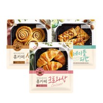 아워홈 홈카페 베이커리(아이스포장) / 크로와상 시나몬롤 메이플피칸, 상세페이지 참조, 홈카페 크로와상 280g
