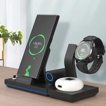 무선 충전기 3in1 애플워치 에어팟 아이폰 스탠드 스마트폰, CHINA, Mix x3Contact us