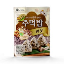 맛있는풍경 주먹밥 버섯 24g, 없음, 상세설명 참조