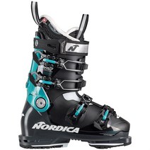 Nordica 스키장비 Promachine 95 Ski Boots Womens 2024, Black/Anthracite/Blue, 24.5