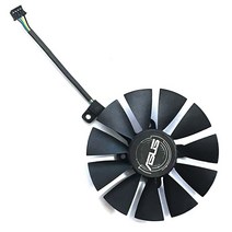 ASUS AREZ GeForce GTX1060 1070 게임 OC 그래픽 카드 용 T129215SU PLD09210S12HH 4pin 88MM P106-100 냉각 팬, [01] 1pcs