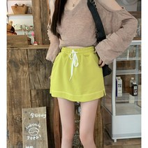 여성 치마바지 데일리 캐주얼 치마팬츠 여름 와일드 와이드 트레이닝