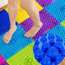 지압 발판 발지압 매트 발바닥 마사지 지압판 발 혈액순환, 지압발판, 퍼플