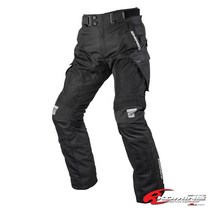 코미네 오토바이 바지 메쉬 바이크 라이딩 여름 팬츠 프로텍터 PK-746, BLACK-MB