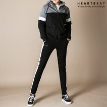 하트비트 뷰라스 후드집업 트레이닝 세트 베이직핏 운동복 커플 추리닝 단체복 남자 여자 남여공용 빅사이즈 커플티 츄리닝 트레이닝복 셋트