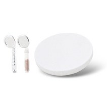 헤드 결합 모래 교체용 정수필터 샤워기 수돗물 녹물제거 수도꼭지 수전 주방, 샤즈정수필터