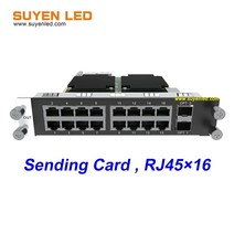 가전 부품 NovaStar-H 시리즈 LED 스크린 전송 카드 모니터링 출력 RJ45 HDMI HDMI2.0 DVI H2 H5 H9 H15 용, 08 IP Decoding RJ45x2