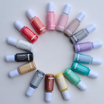 파스텔 조색제 레진 아트 염료 재료 공예, 1.파스텔분홍