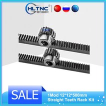 랙기어 2pcs 1mod 12x12x500mm 고정밀 직선 치아 스틸 cnc 선반 용, 협력사, 25개의 이빨, 8mm