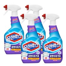 유한양행 유한락스 곰팡이제거제, 600ml, 4개입