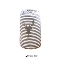 번들 입 퀼트 보관 가방 마무리 이동 의류 수하물 포장 유치원 방습, 없음, 4.Striped deer