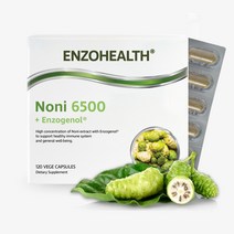 엔조헬스 신의 선물 노니 6500MG (엔조제놀 함유) 120 베지캡슐, 1개, 기본