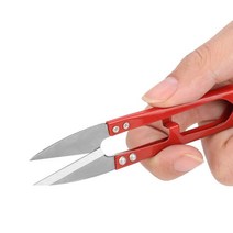 원단재단기 재단가위 커팅실커터 u자형 바느질 및 자수 가위 1 개 패브릭 공예 DIY 용품, 한개옵션0