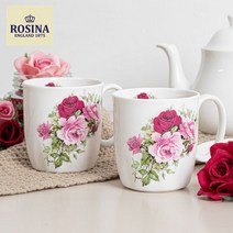 도스 영국 로시나 본차이나 머그잔 머그컵 4P/6P 세트, 4p 세트