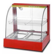 쇼케이스 온장고 휴게쇼 붕어빵 편의점 푸드코트 디저트, 수박빨강 29x40x52호 2겹
