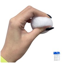 YOLOMAM 뿅뿅이50MM 흰색 어린이DIY 전통놀이교구