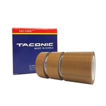 타코닉 내열 테프론 테이프(0.13t) 10mm 15mm 25mm 50mm폭 외 다양한 사이즈, 50mm x 10M, 1개
