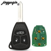 자동차원격시동 차량경보기 jingyuqin 234button for dodge 크라이슬러 지프 다코타 듀랑고 충전기 300 aspen grand cherokee remote, 315MHz, 3개의 버튼