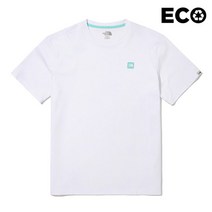 [노스페이스] 미니 로고 반팔 라운드티 NT7UN06K_WHT