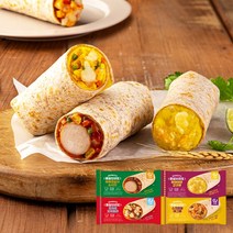 아임웰 통밀브리또 120g 4종, 8팩