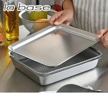 라바제 la base 스퀘어 스텐 플레이트 3세트