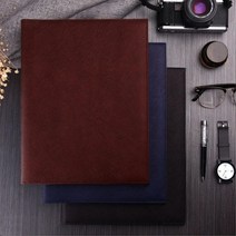 펜홀더 명함포켓 가죽 결재 미팅 서류판 행사용방명록, 다크그레이 (9,917개)