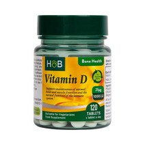 홀랜드앤바렛 비타민D3 1000 I.U 25ug 120정 (영국) Holland & Barrett Vitamin D3