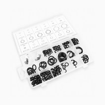 고무링 고무오링 O링 오일링 패킹 수리 키트 255pcs실리콘오링 실리콘고무패킹 스틸울 고무바킹 고무부싱 바킹 베어링 실리콘패킹 고무박킹 가위고무링, O링225pcs