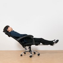 구름 의자 누울수있는 1인 암체어 눕는 1인용 안락의자, 블랙, 1개