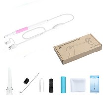 샤오미 귀내시경 이어스캐너 안드로이드 범위 카메라 내시경 시각 귀 카메라 입 코 귀지, 하얀