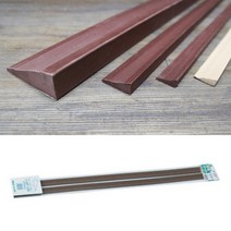 방문턱 제거 경사면 패드 현관 휠체어 걸림방지 받침목 20x8x700mm 2P, 2개