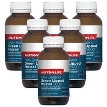 뉴트라라이프(Nutra-Life) 뉴트라라이프 뉴질랜드 초록입홍합 5600 100캡슐 X 6개, 600캡슐, 1세트
