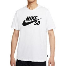 나이키 SB 로고 반팔티 화이트 남자 여름 라운드티 면티 기본티 스포츠 상의 CV7539-100