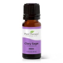 Plant Therapy 클라리 세이지 에센셜 오일 100% 순수 희석되지 않음 천연 아로마테라피 치료 등급 10mL (1/3온스), 0.33 Fl Oz (Pack of 1)_Clary S
