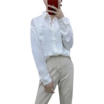 싱글 여성 의류 생방송 일본식 캐주얼 긴팔 셔츠 여성 간단한 기질 작은 셔츠