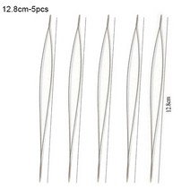 핸드피스 변환기 본딩 벤딩 보석십자수도구 도구 장비 5/6Pcs 페르시 견인 핀 개방형 팔찌 및 목걸이 DIY 쥬얼리 바늘 스레드 천공, [05] 12.8 cm