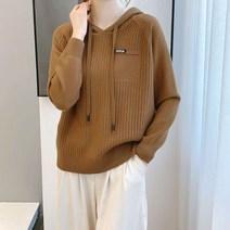 티셔츠 모자달린 후드 여성 니트
